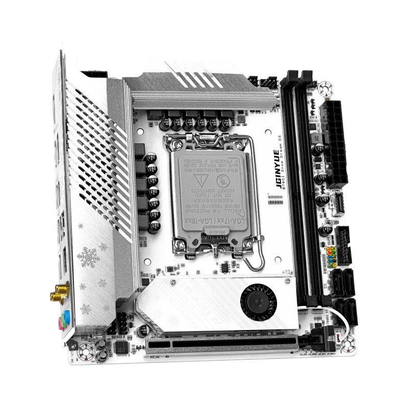 JGINYUE B760i Motherboard LGA  - Lga 1700 Ddr5 Itx Motherboard review and price