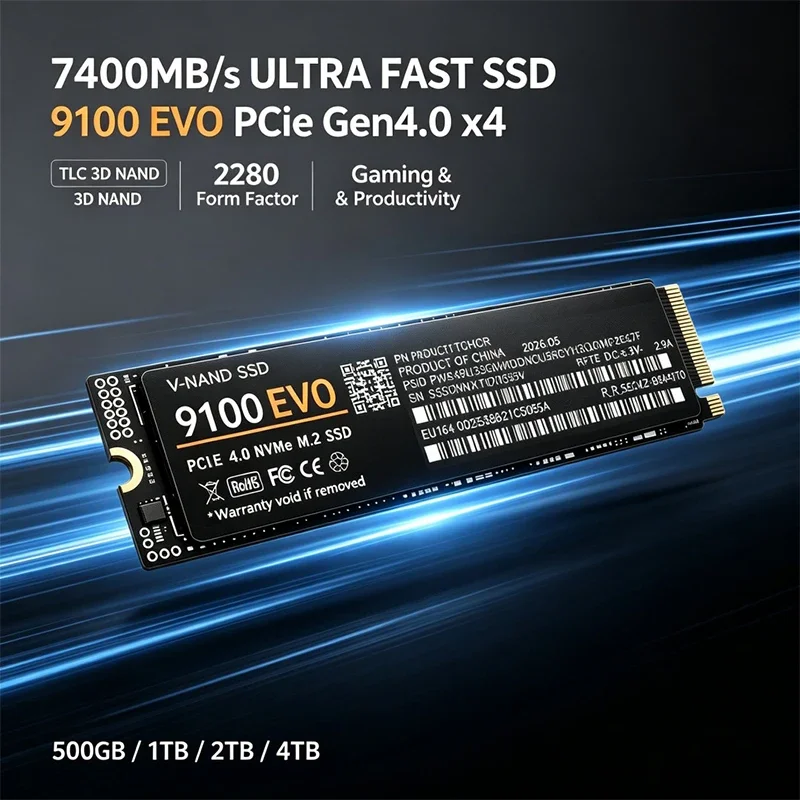 Gaming M.2 NVMe SSD 9100 EVO P - M.2 Nvme 4Tb Pcie 4.0 Ssd review and price