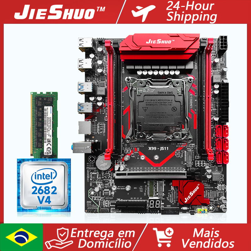 X99-JS11 LGA 2011-3 + Xeon E5- - X99 Dual Cpu Motherboard Combo review and price