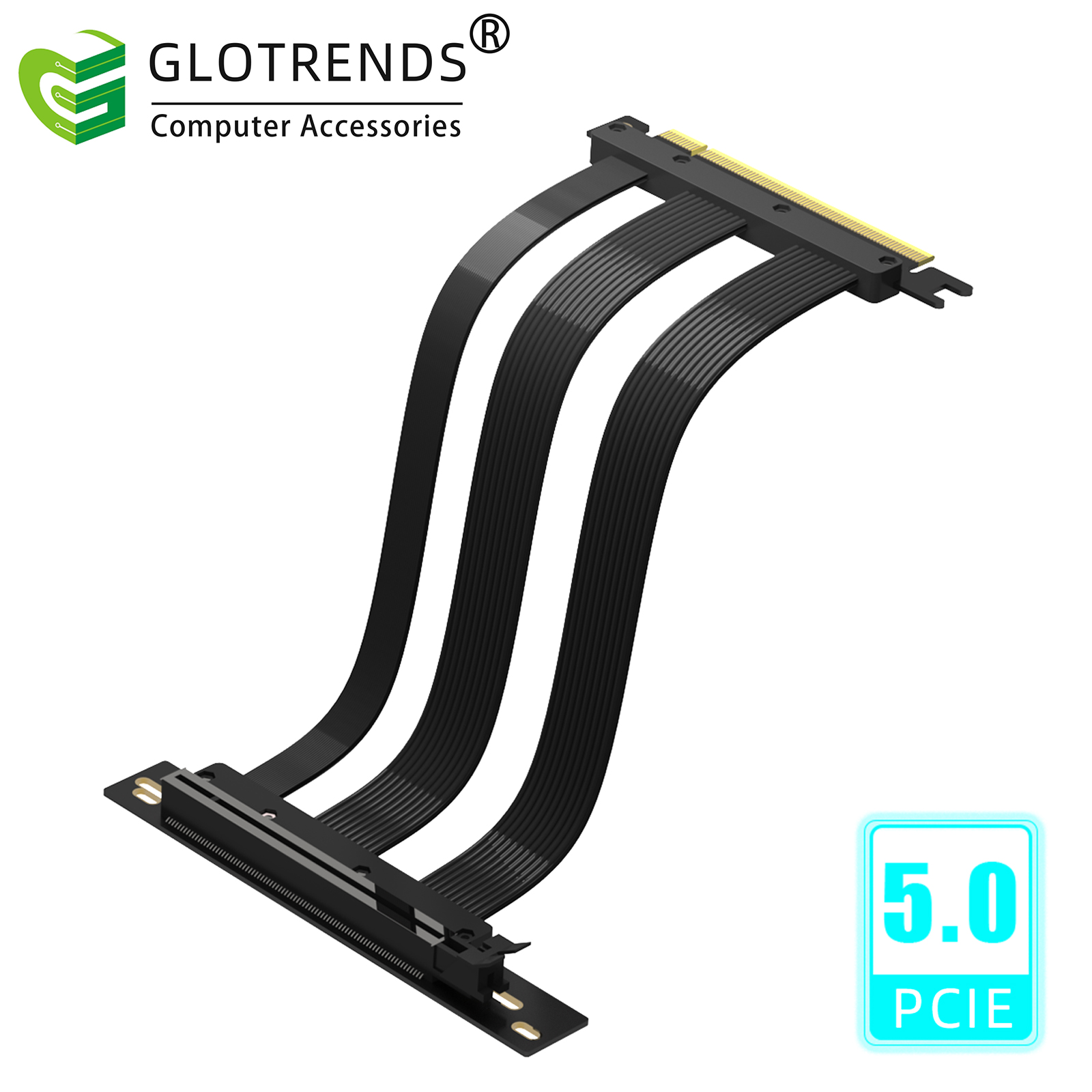 PCIE 5.0 Riser Cable, Compatib - Pcie 4.0 X16 Riser Cable 90 Degree review and price