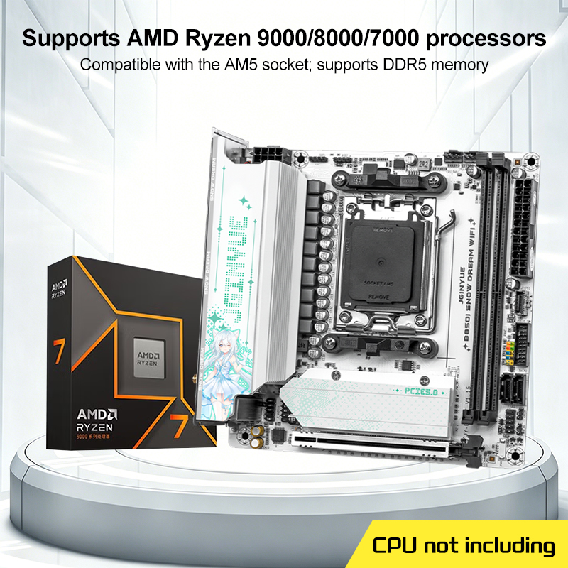 JGINYUE B850I SNOW DREAM WIFI  - B650 Itx Motherboard Wifi review and price