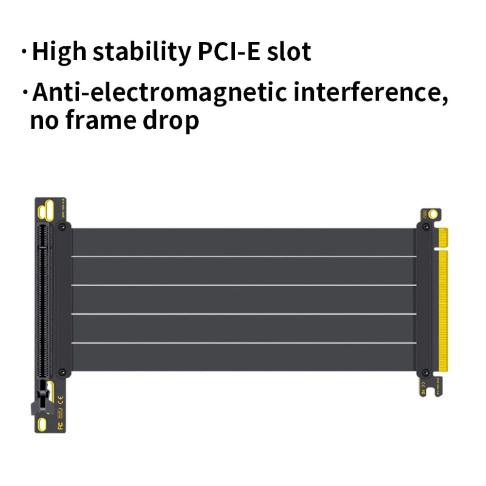 PCI‑E 4.0/3.0 X16 GPU Riser Ca - Pcie 4.0 X16 Riser Cable 90 Degree review and price