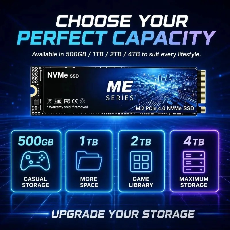 ME 500GB-4TB SSD M.2 NVMe Inte - M.2 Nvme 4Tb Pcie 4.0 Ssd review and price