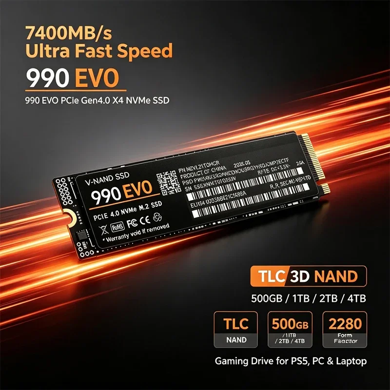 Gaming M.2 NVMe SSD 990 EVO PC - M.2 Nvme 4Tb Pcie 4.0 Ssd review and price