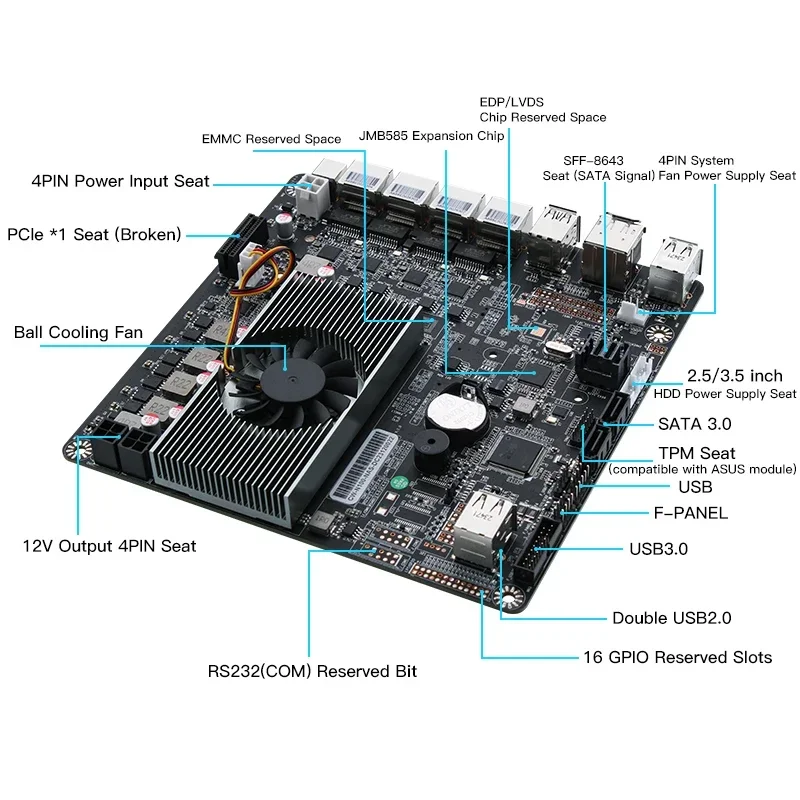 N100 Nas Motherboard 2xm.2 Nvm - Nas Motherboard N100 6 Sata review and price