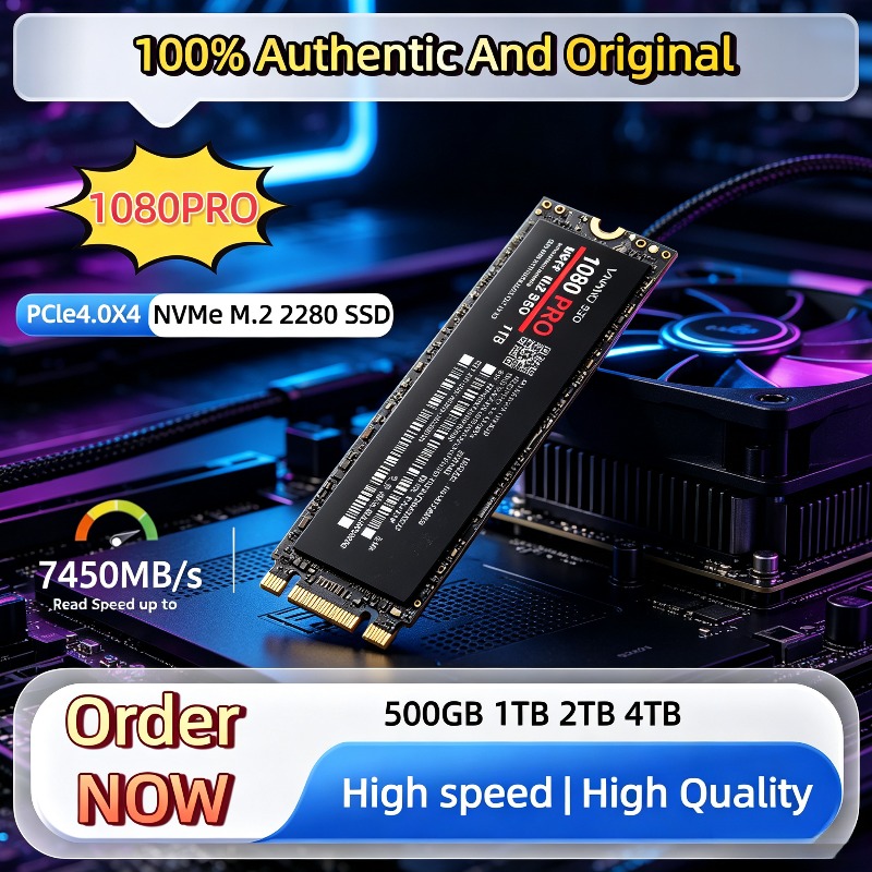 100% original 1080PRO PCIe 4.0 - M.2 Nvme 4Tb Pcie 4.0 Ssd review and price