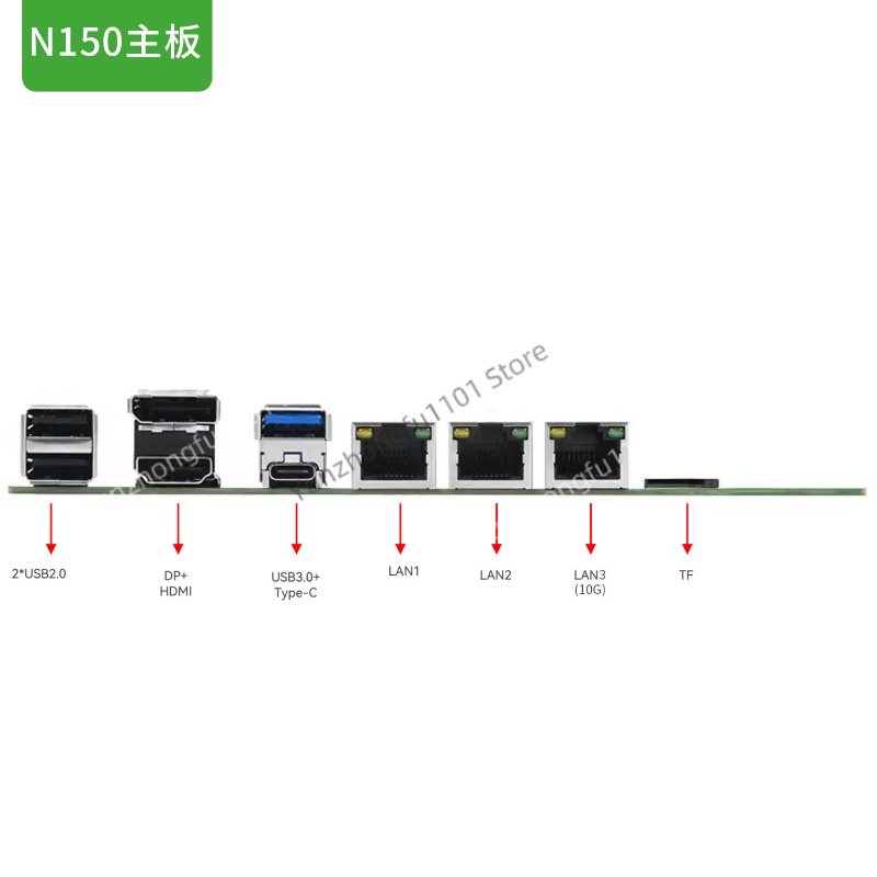N150 NAS Host SATA Motherboard - Nas Motherboard N100 6 Sata review and price