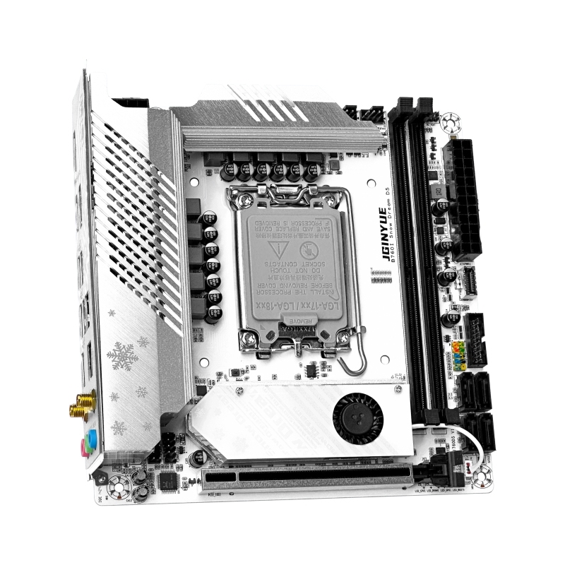 JGINYUE B760i Motherboard LGA  - Lga 1700 Ddr5 Itx Motherboard review and price