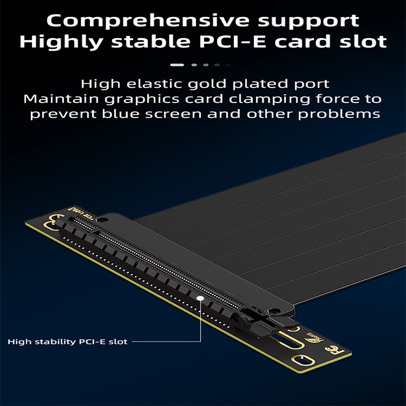 TEUCER Vertical GPU Mounting B - Pcie 4.0 X16 Riser Cable 90 Degree review and price