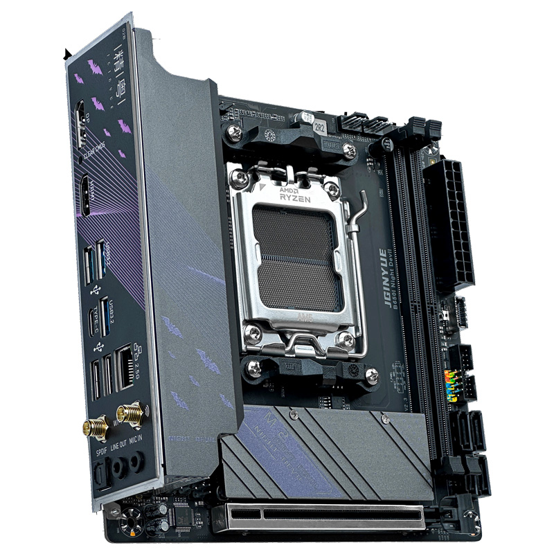 JGINYUE B650I Night Devil WiFi - B650 Itx Motherboard Wifi review and price