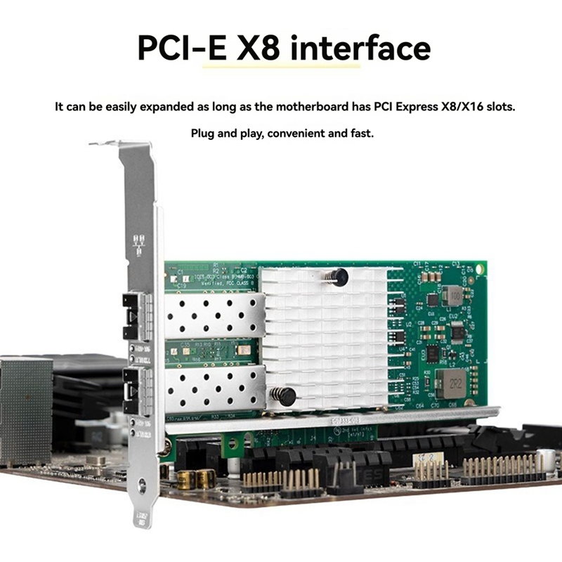X520-DA1 10Gb SFP+ Dual Port N - 10Gb Sfp+ Pcie Network Card Dual Port review and price