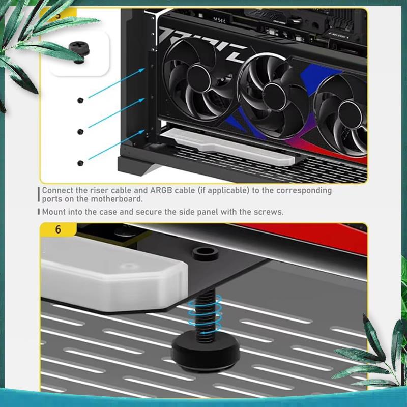 (NEW) Vertical GPU Mounting Br - Pcie 4.0 X16 Riser Cable 90 Degree review and price