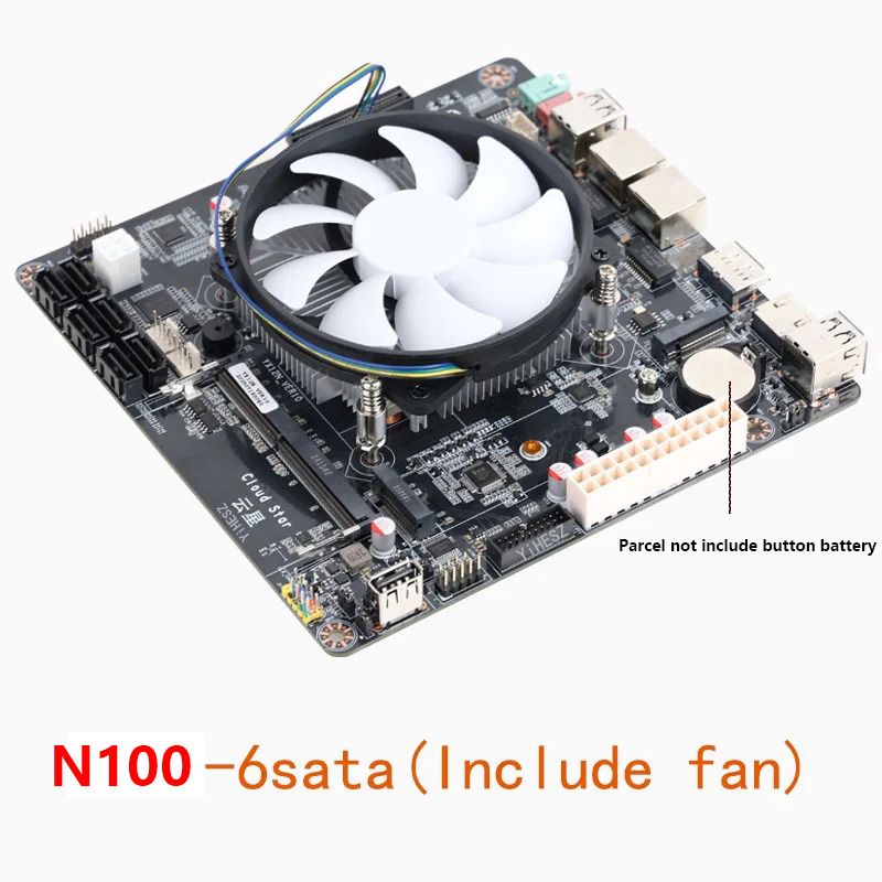 Intel N100 Mini-ITX Motherboar - Nas Motherboard N100 6 Sata review and price