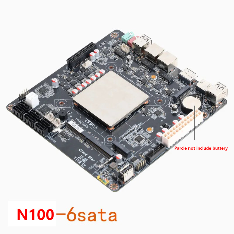 Intel N100 Mini-ITX Motherboar - Nas Motherboard N100 6 Sata review and price