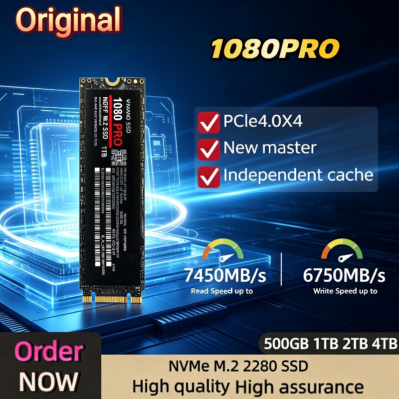 100% original 1080PRO PCIe 4.0 - M.2 Nvme 4Tb Pcie 4.0 Ssd review and price