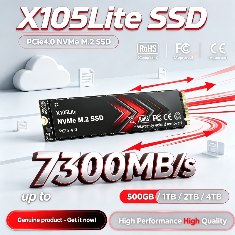 X105Lite M.2 NVMe SSD PCIe 4.0 - M.2 Nvme 4Tb Pcie 4.0 Ssd review and price