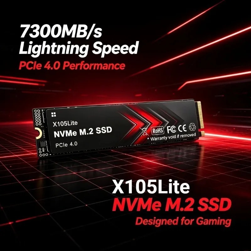 X105Lite M.2 NVMe SSD PCIe 4.0 - M.2 Nvme 4Tb Pcie 4.0 Ssd review and price