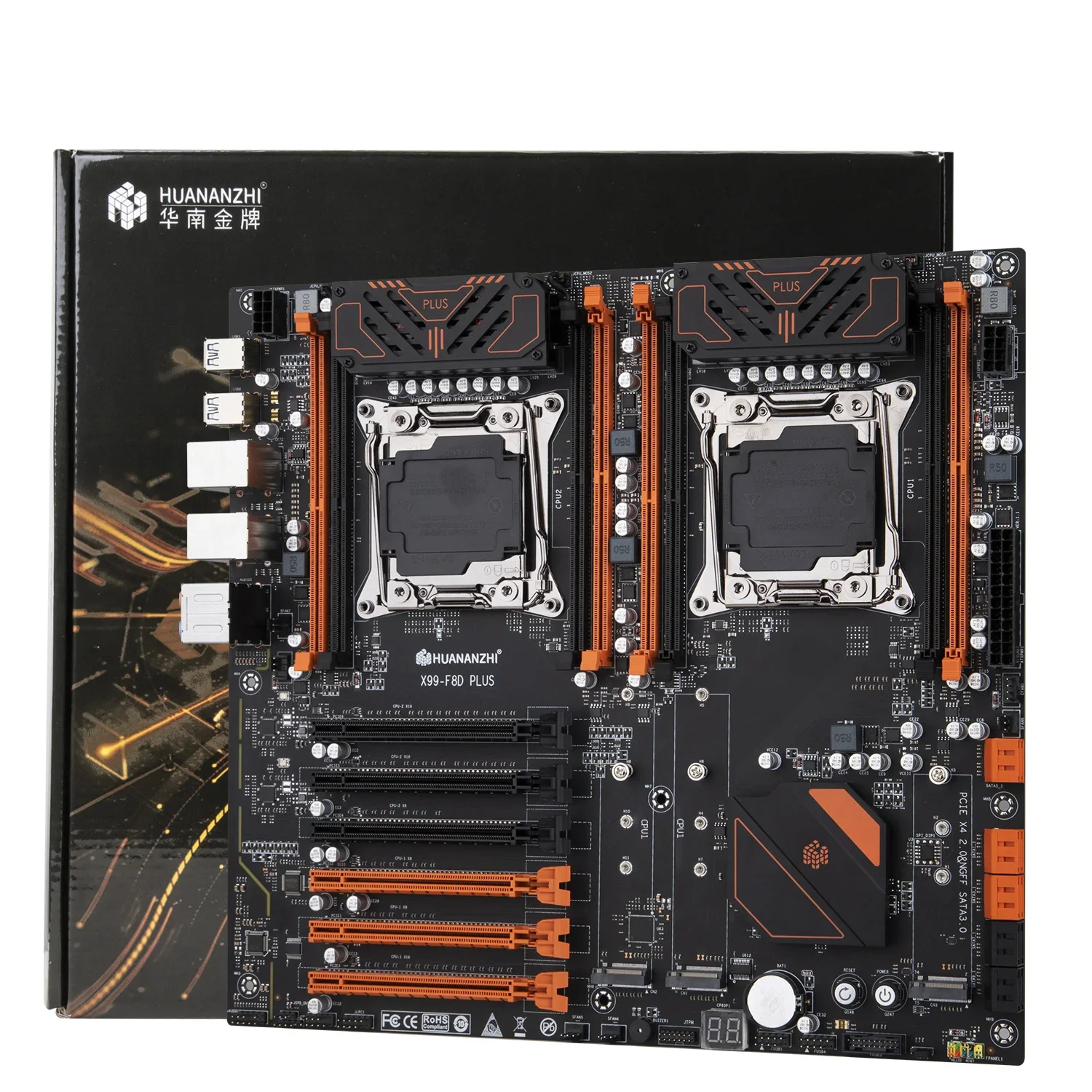 X99 F8D PLUS Dual Motherboard  - X99 Dual Cpu Motherboard Combo review and price