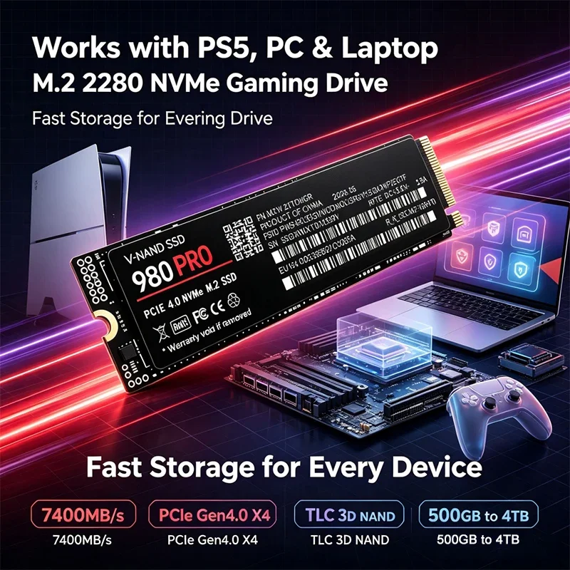 Gaming M.2 NVMe SSD 980 PRO PC - M.2 Nvme 4Tb Pcie 4.0 Ssd review and price